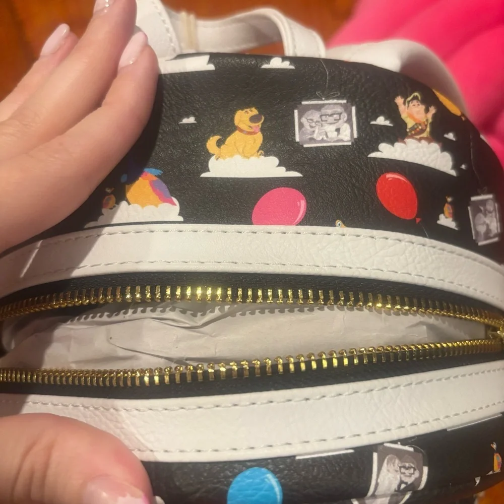 Loungefly x Disney | Mini Backpack with “Up” Colorful Balloon Print